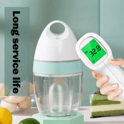 BALASHOV Montalatte elettrico e frusta: aiutante in cucina 4 in 1